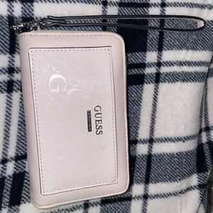 Light Pink Guess Wrislet
